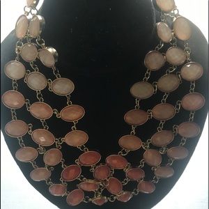 Beautiful light fun necklace and earrings!